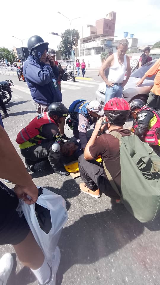 Nuevo accidente de tránsito en Barquisimeto deja un herido Noticias