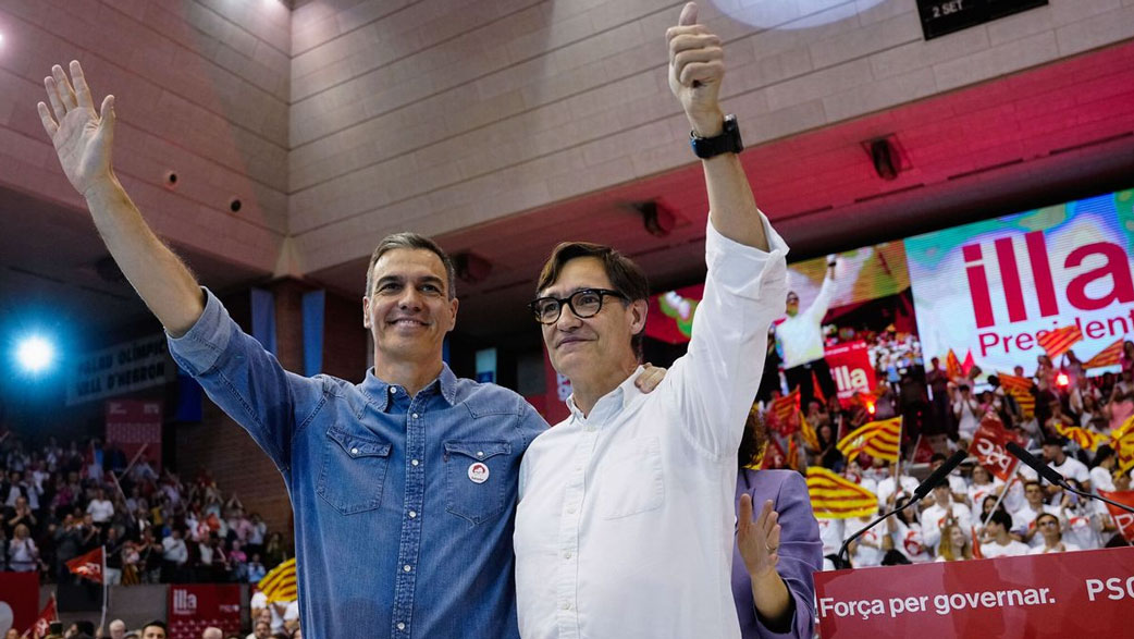 Partido Socialista de Cataluña lidera el recuento de las elecciones regionales catalanas con 42 escaños