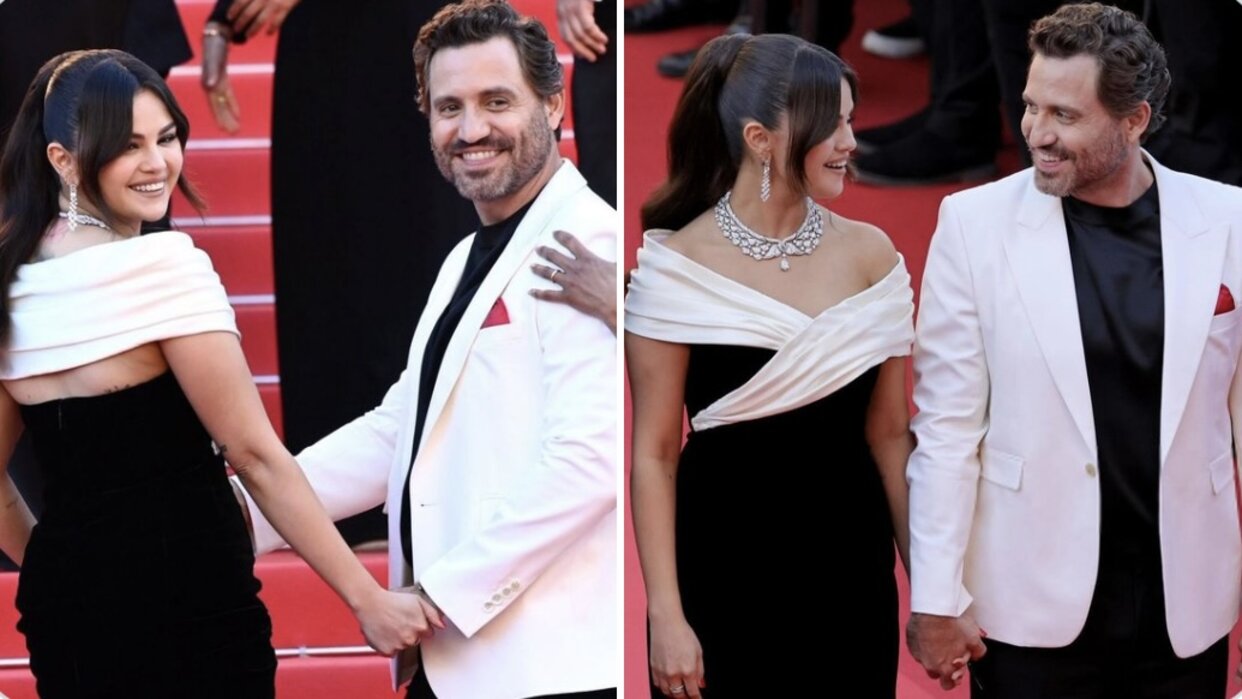 Edgar Ramírez y Selena Gómez acaparan miradas en el Festival de Cannes