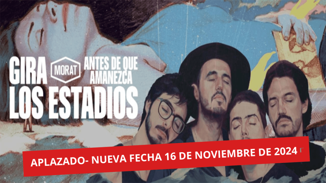 Reprograman concierto de Morat en Caracas para el 16 de noviembre
