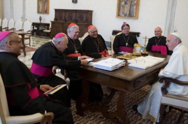 El papa recibe a obispos venezolanos y repasa con ellos asuntos eclesiales y nacionales