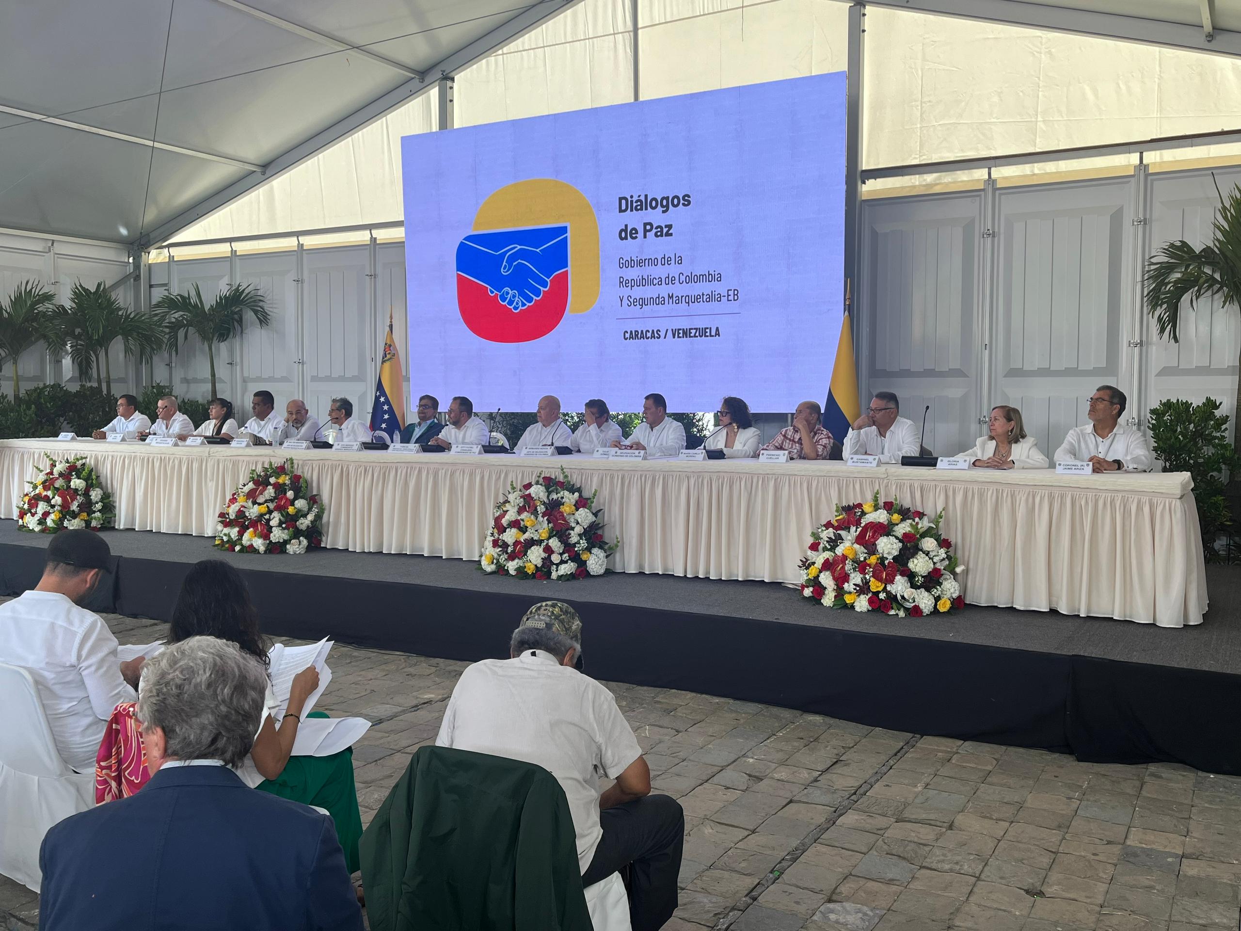 Gobierno de Colombia instala en Caracas mesa de diálogo con la Segunda Marquetalia