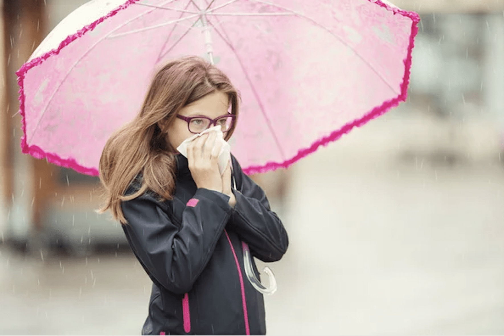Lluvias: un factor negativo para quienes sufren de alergias