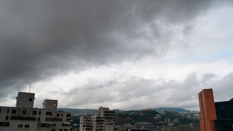 Inameh pronostica cielo parcialmente nublado con áreas fragmentadas en gran parte del país