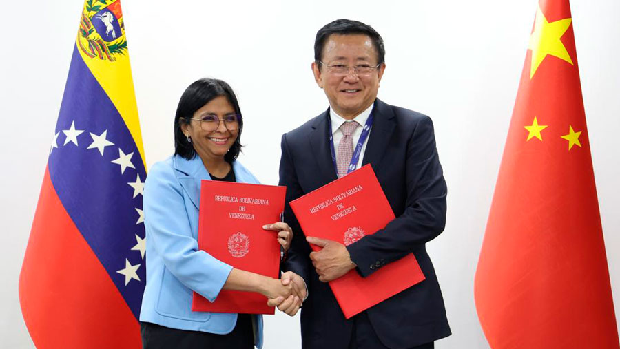 Venezuela y China firmaron nuevos acuerdos bilaterales