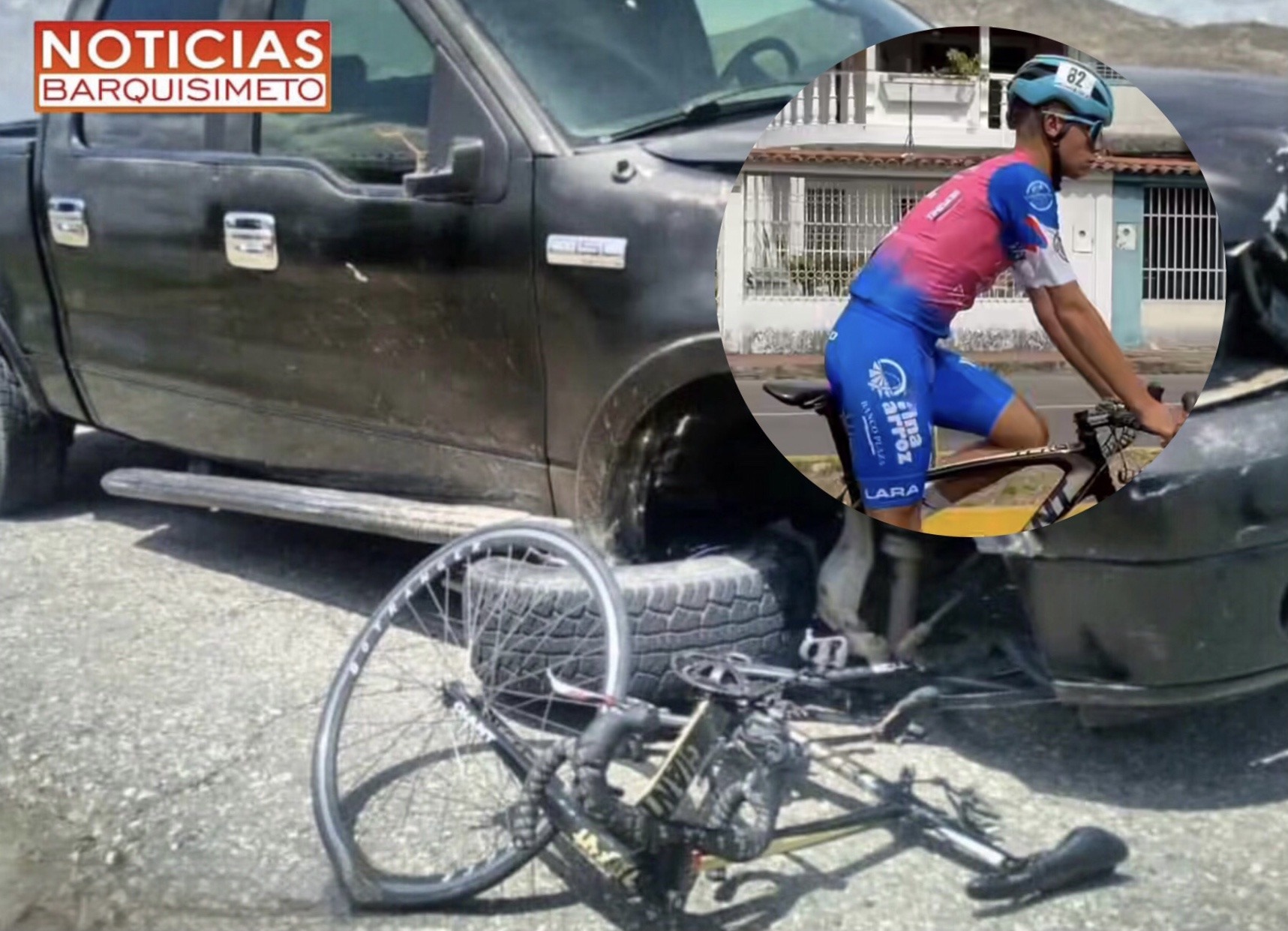 FVC se pronuncia ante trágico accidente donde resultó herido de gravedad joven ciclista
