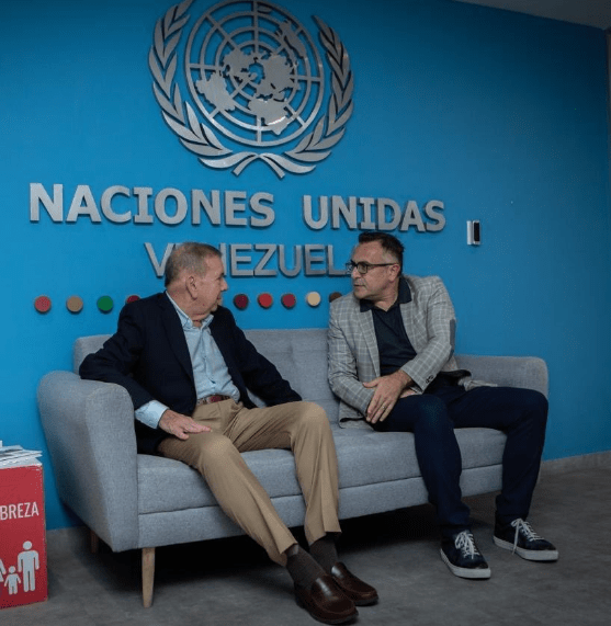 Candidato Edmundo González Urrutia se reunió con expertos electorales de la ONU