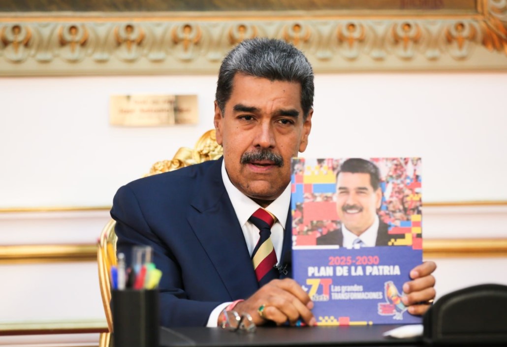 Presidente Maduro se dirige al país y presenta el Plan de la patria 2025-2030
