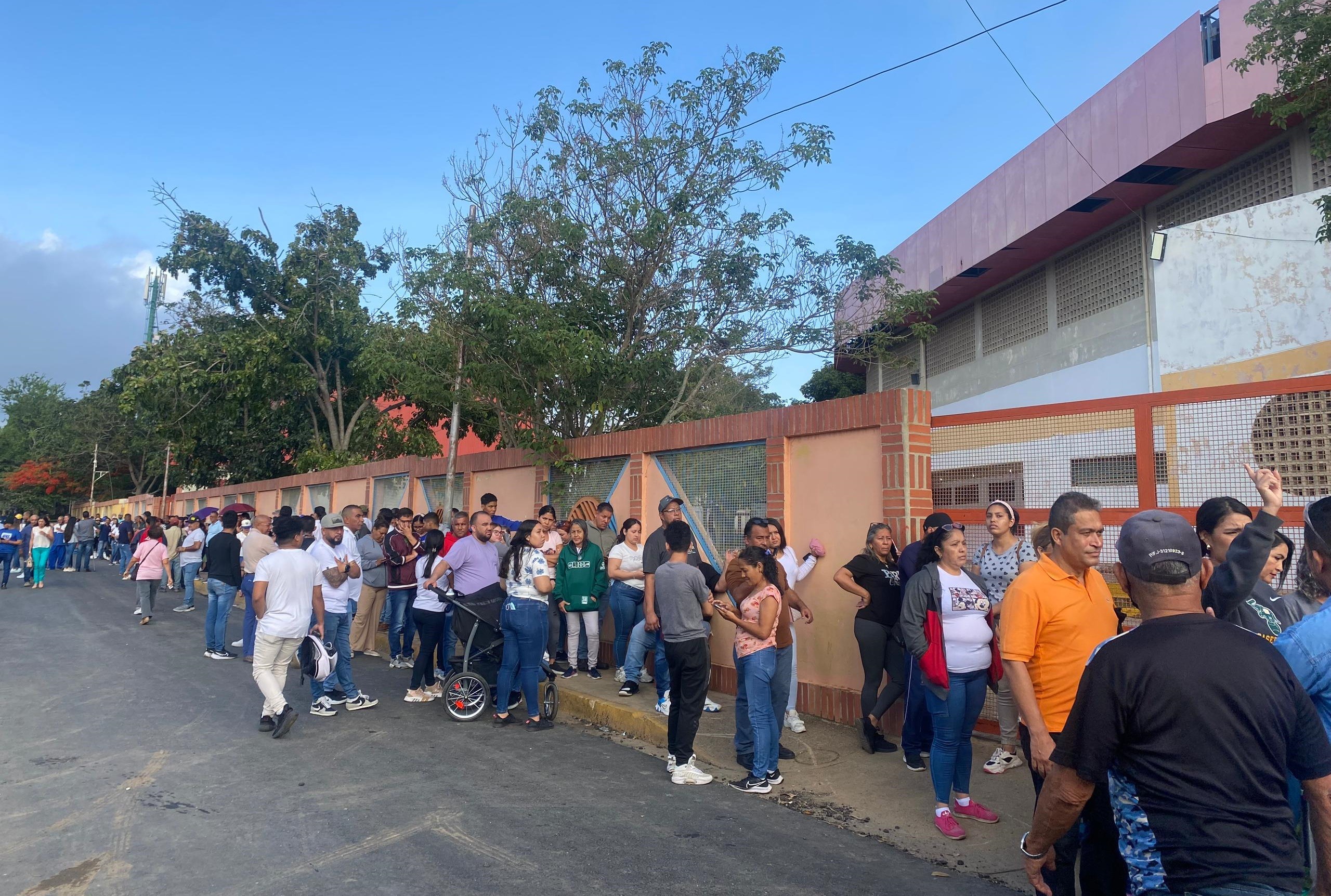 Parroquia Guerrera Ana Soto del municipio Iribarren ejercerse masivamente su derecho al voto