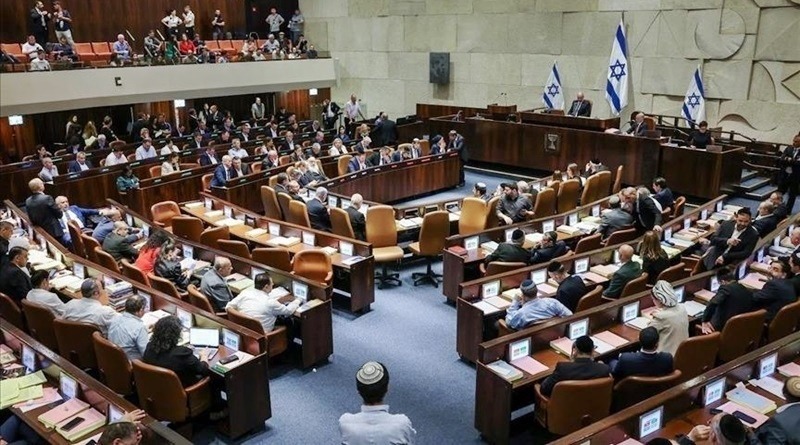 Parlamento israelí rechaza reconocimiento del Estado palestino