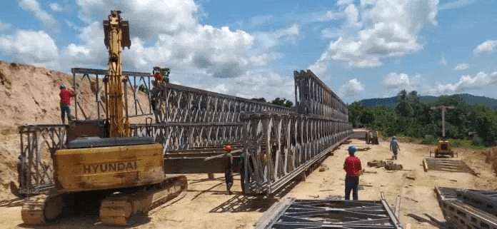 Gobierno consolida en tiempo récord construcción del nuevo puente Onia en El Vigía