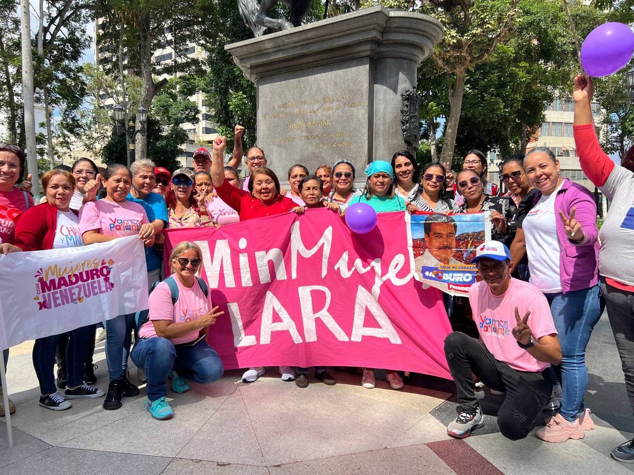 Movimiento de mujeres revolucionarias en Lara se pronunció a favor del Presidente Maduro y de la Paz