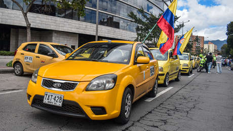 La falta de control a taxis sin licencia provoca nuevas protestas en Colombia