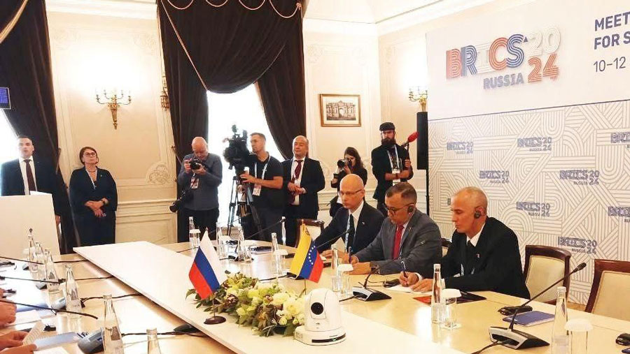 ¡Diplomacia! Venezuela participó en la reunión de seguridad de los BRICS+