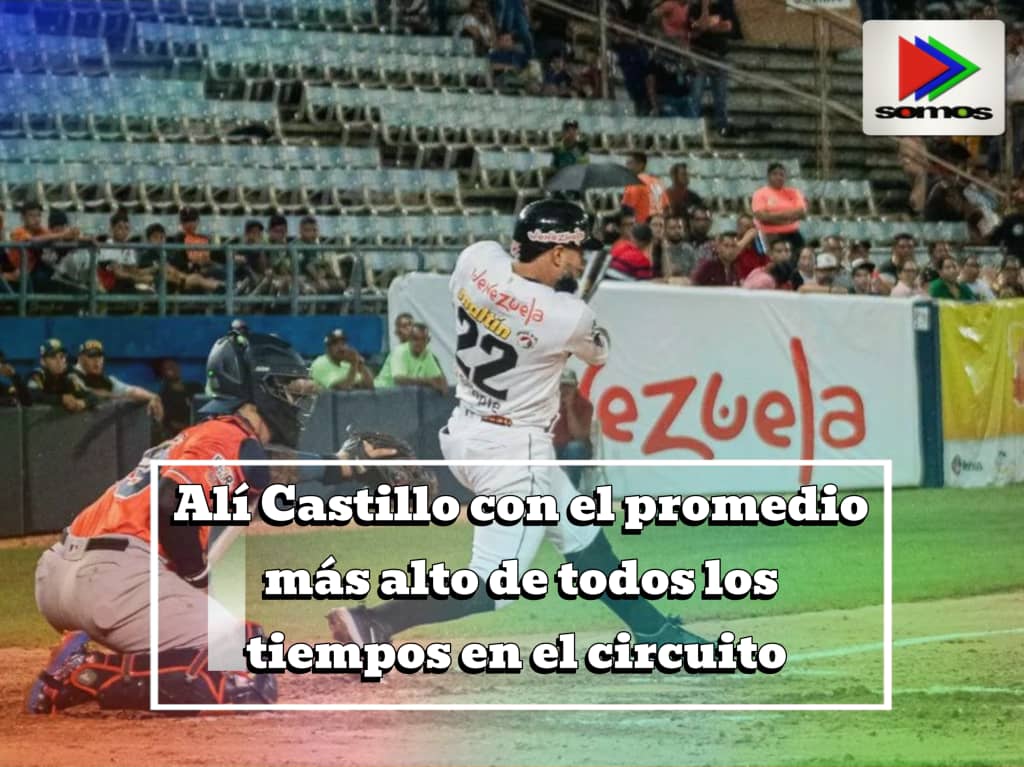 LVBP: Alí Castillo de las Águilas del Zulia con el promedio más alto de todos los tiempos en el circuito