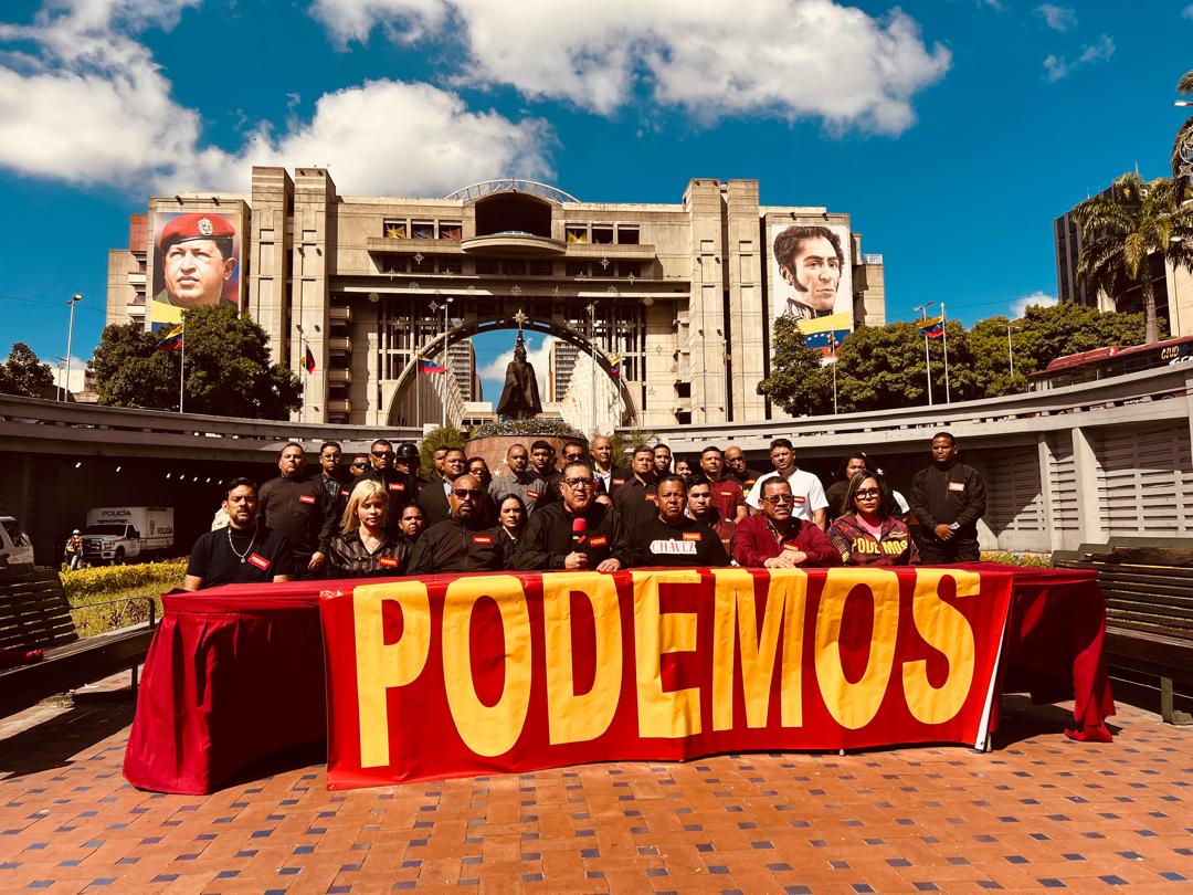 PODEMOS apoyará juramentación del Presidente Maduro el 10 de enero