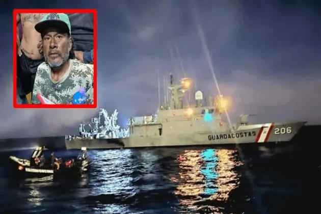 Rescatan en Ecuador a pescador peruano que estuvo 95 días perdido en el mar